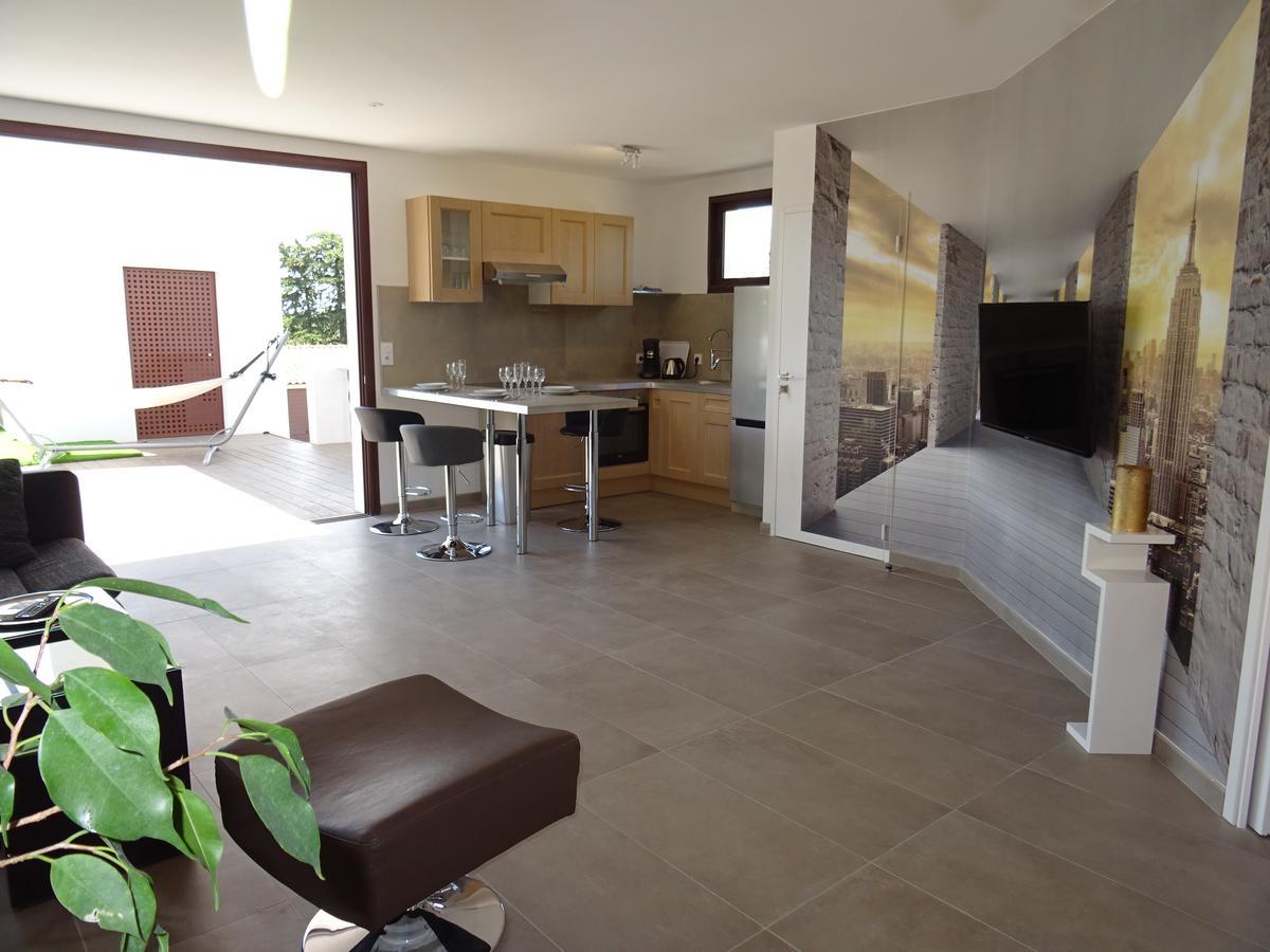 Les Terrasses Apartment Laverune Bagian luar foto